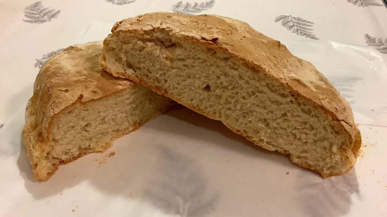 Pain fait maison sans pétrissage  