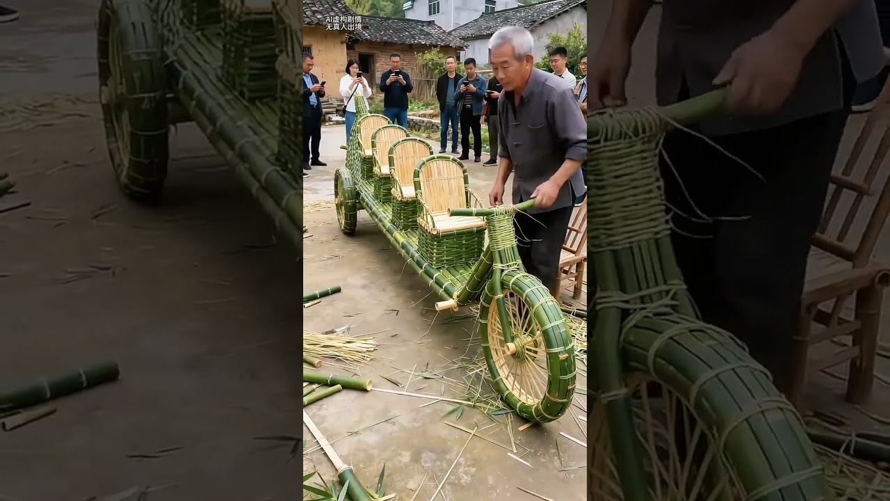 #Niematerialne dziedzictwo Podstawowy styl nie pasuje do podstawowego stylu #Rękodzieło z tkania bambusa #Niematerialne dziedzictwo