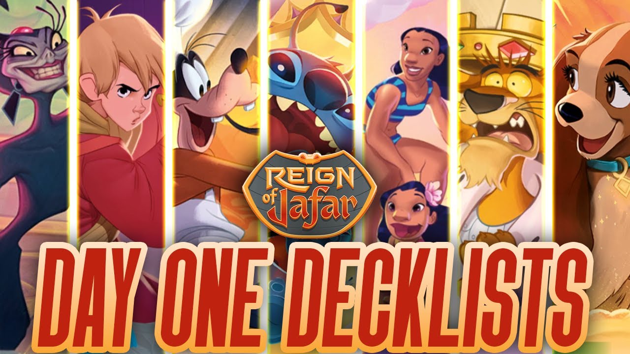 Reign of Jafar Day 1 Decklists | Maelstrom | Disney Lorcana