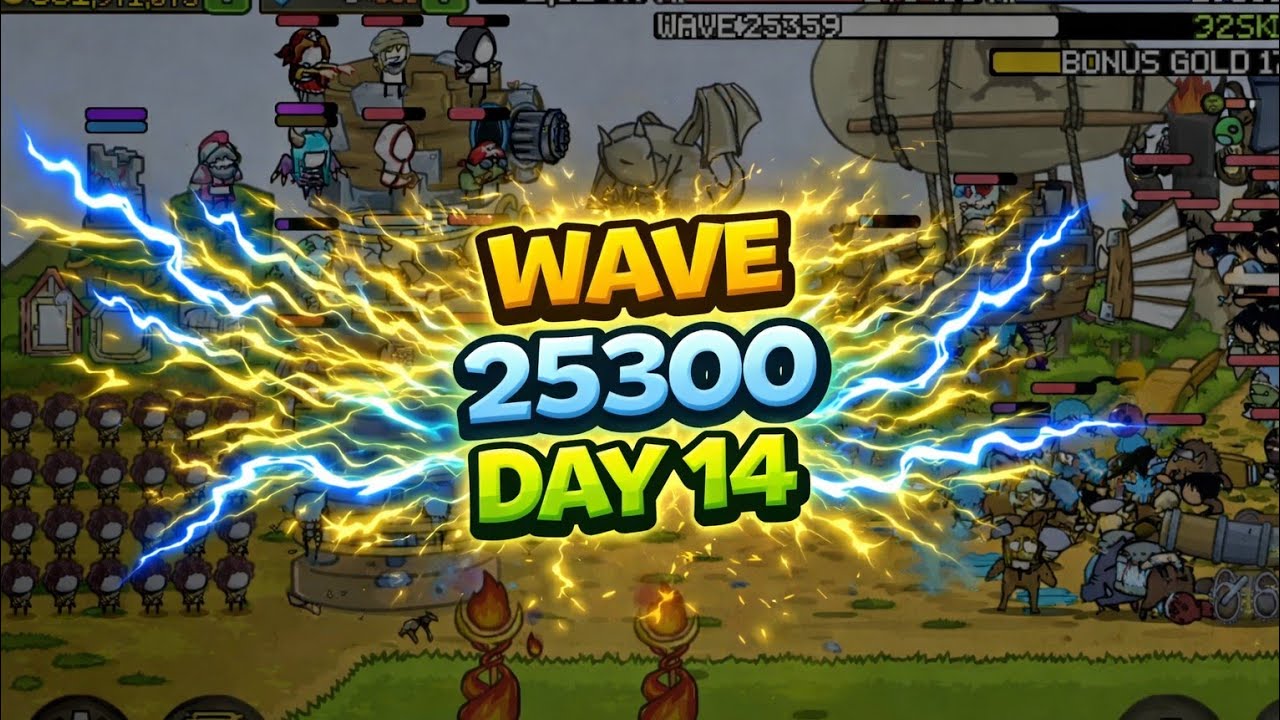 Wave 25300 - Day 14 - Grow Castle