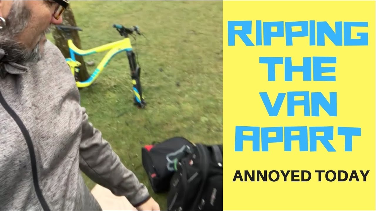 TAKING STUFF OUT OF THE VAN | Annoyed Today