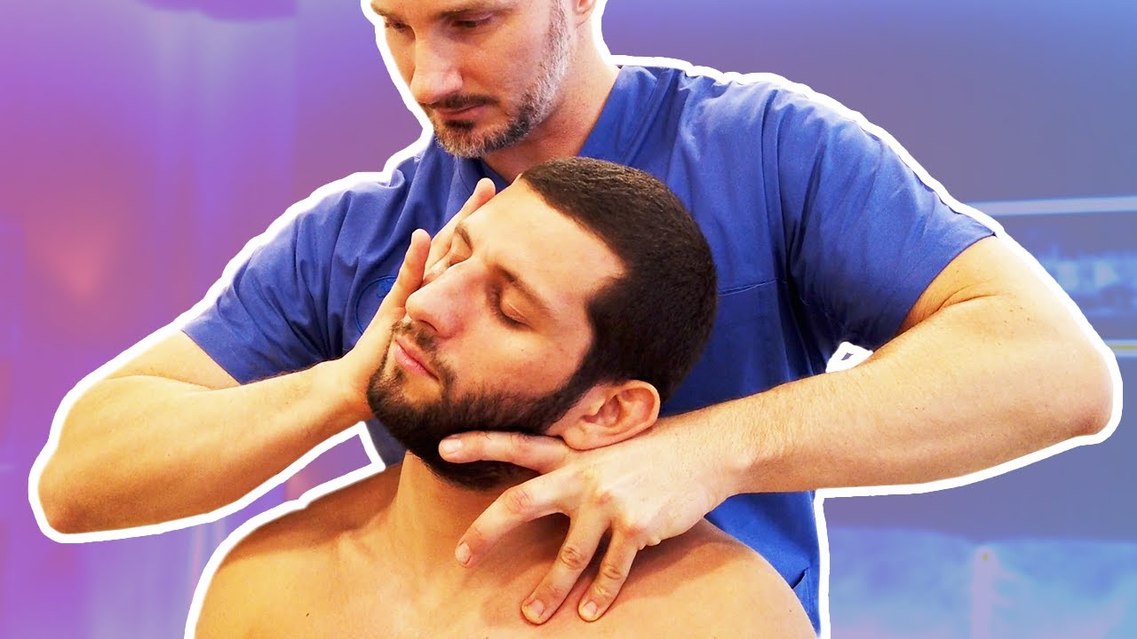 MMA FIGHTER with STIFF NECK gets CRACKED!