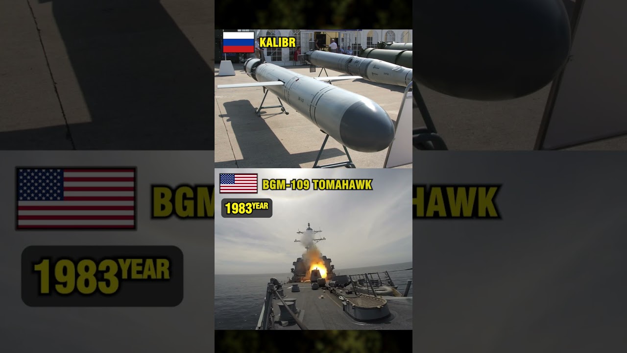 Kalibr vs Tomahawk missles comprasion