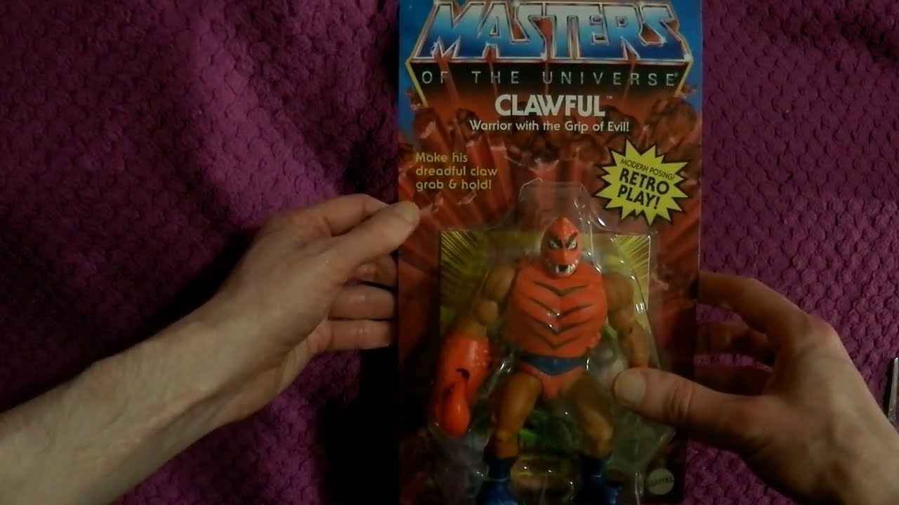 Masters of the Universe Origins Clawful Unboxing Review