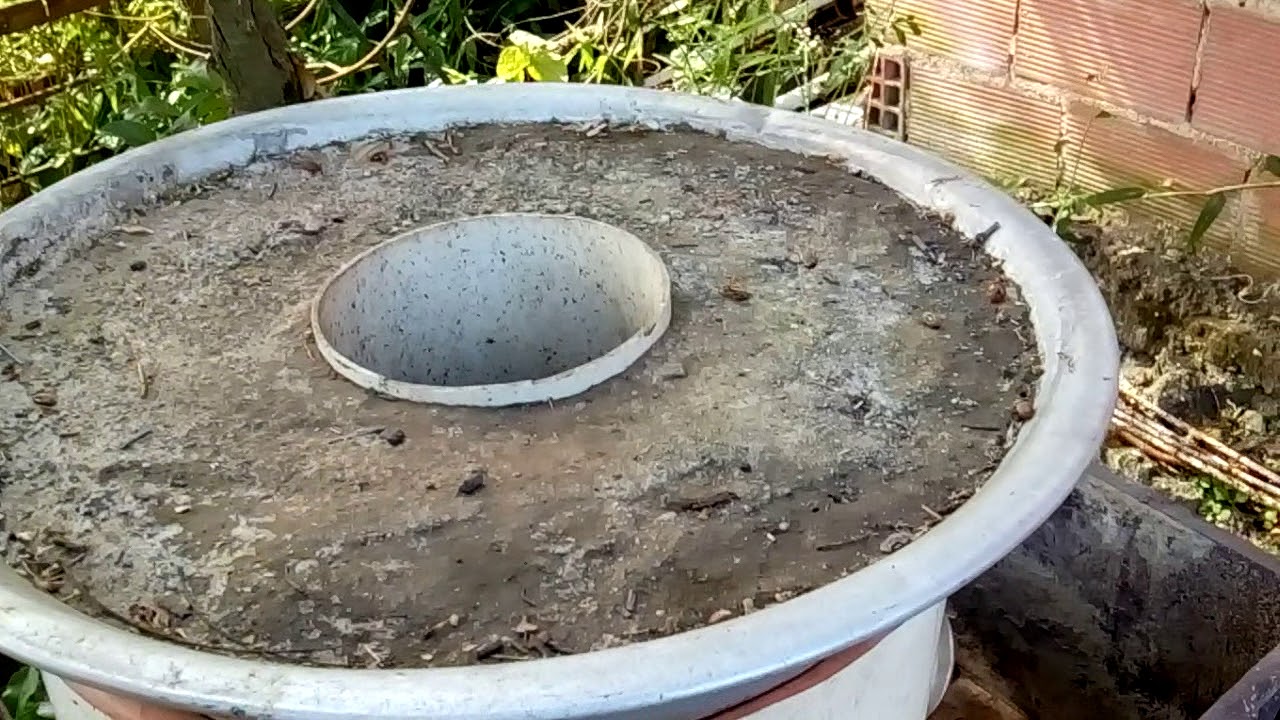 Meu triturador de folhas secas