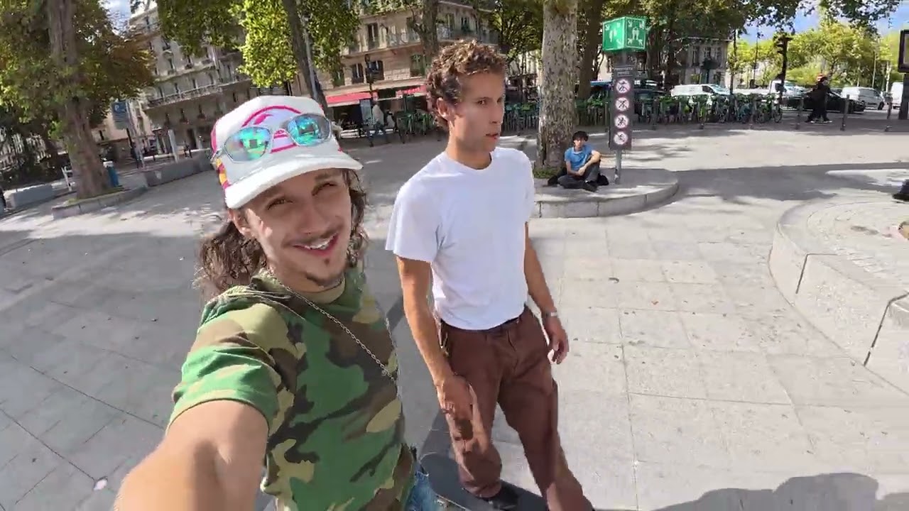 vlog skate a paris avec 820ks
