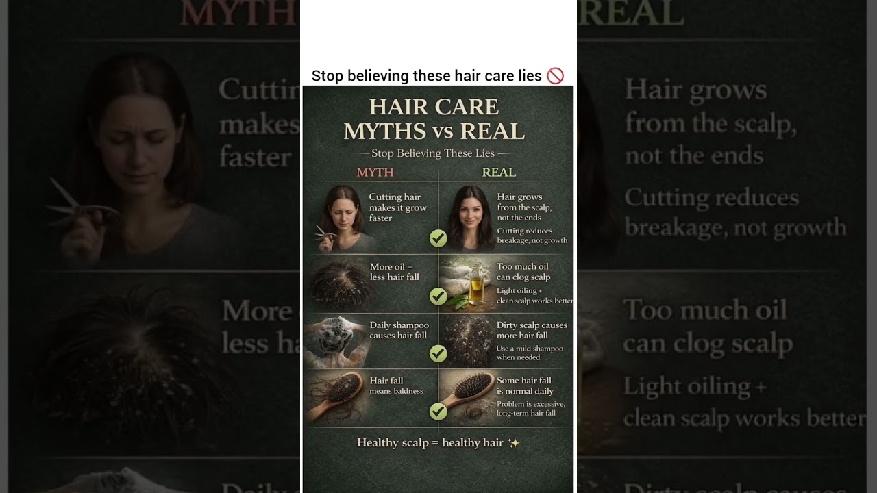 Focus on scalp health — real results start there 🌱🌿