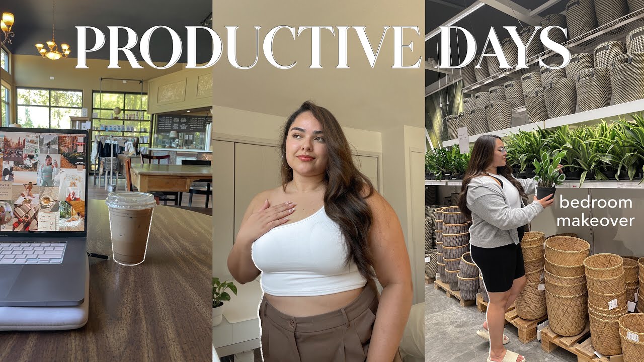 PRODUCTIVE DAYS | oregon vlog, bedroom tour & updates, time off work