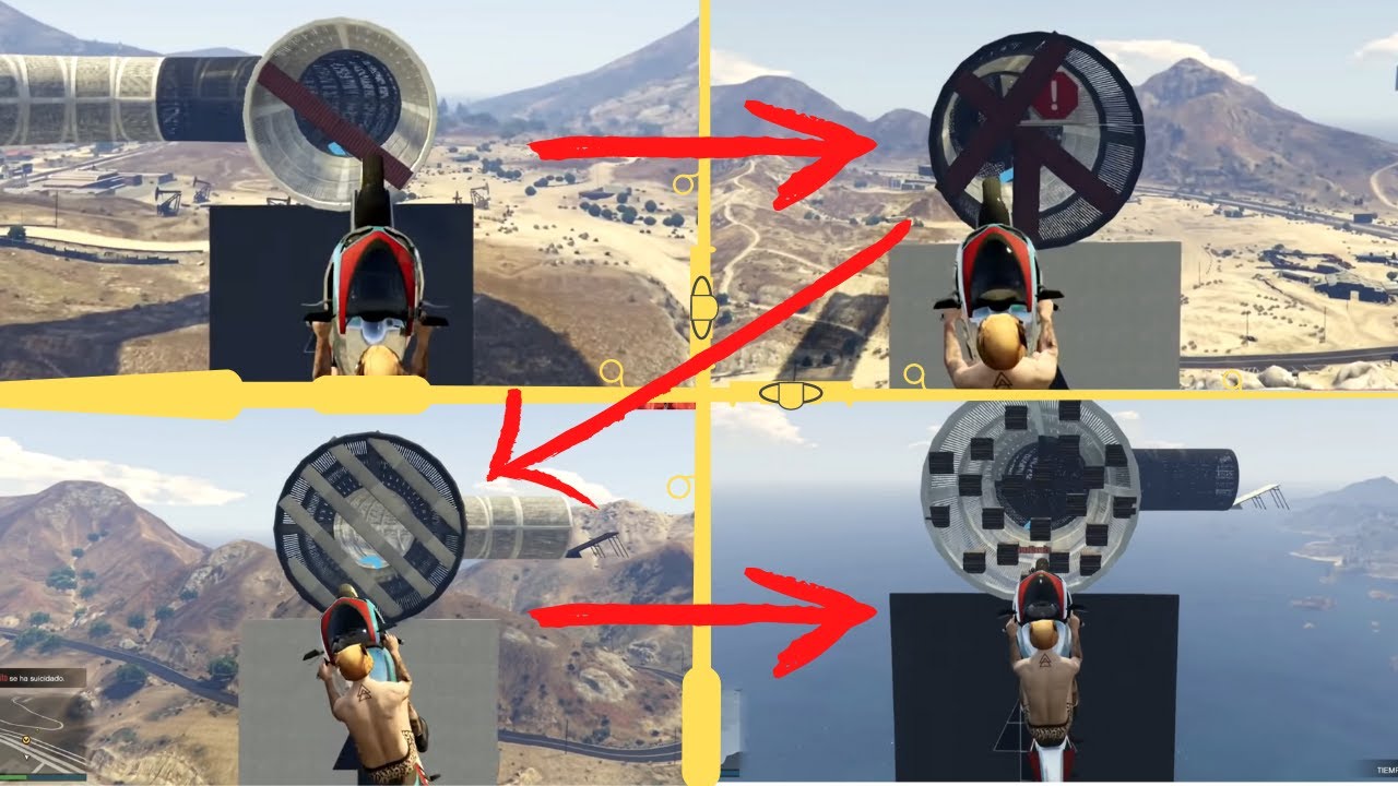 RETO DE VOLAR pero CADA PUNTO SE COMPLICA MAS!! PARKOUR GTA V