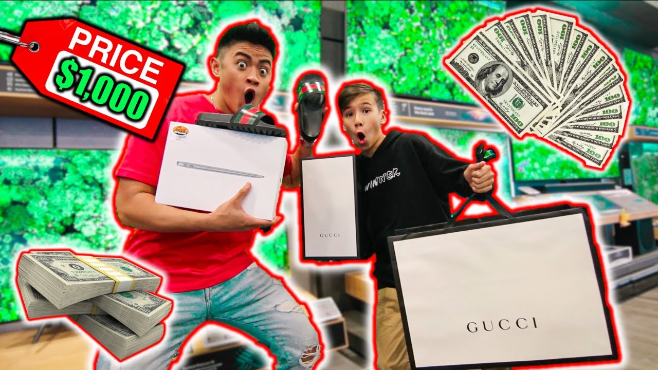 SURPRISING COUSIN WITH A $1000 SHOPPING SPREE! Ft. Jack Doherty *EMOTIONAL*
