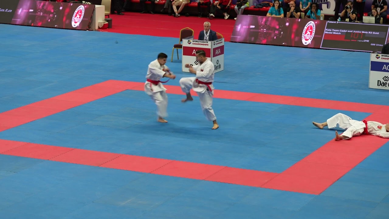 2022 Konya // Team kata Cadet & Junior Male: Turkey vs Japan