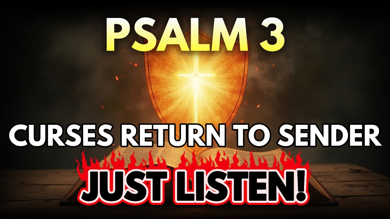 Psalm 3 — EVERY CURSE, HEX AND SPELL RETURNS TO SENDER NOW | Spiritual Warfare Prayer