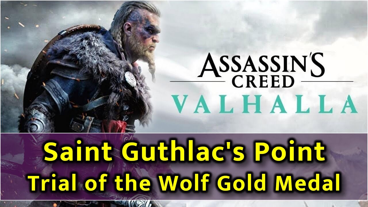 Assassin's Creed Valhalla - Saint Guthlac's Point Wolf Mastery Challenge - Gold Medal