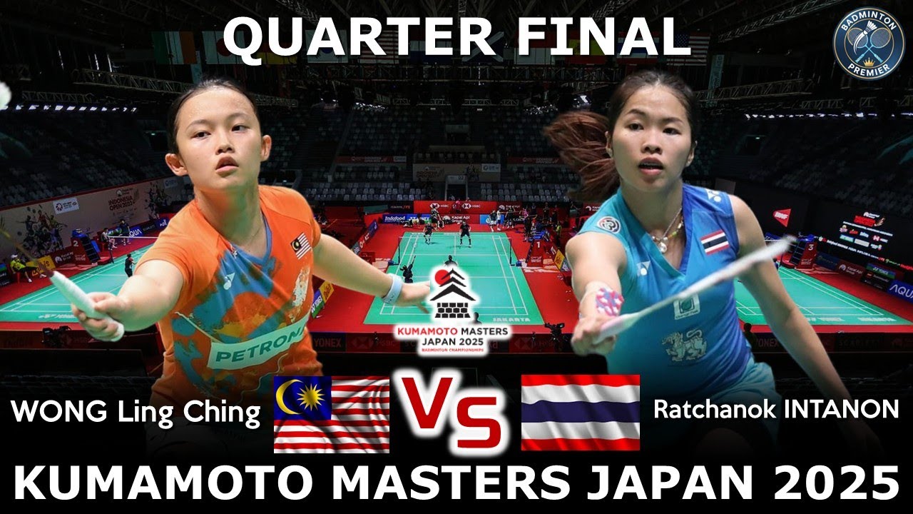 WONG Ling Ching (MAS) vs Ratchanok INTANON (THA) | Kumamoto Masters Japan 2025 Badminton