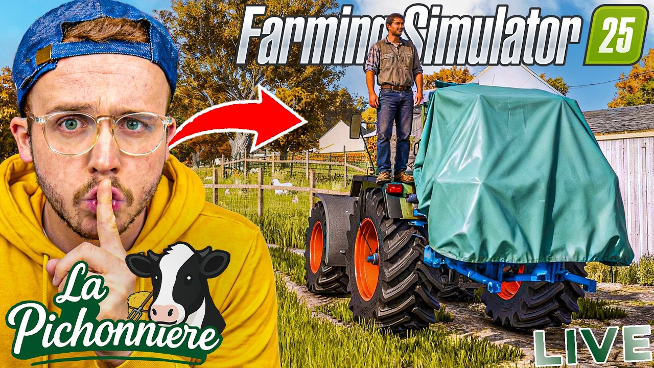 🔴 CE MODS FRANÇAIS DE FS15 VA CHANGER LE JEU ! (DÉCOUVERTE EN LIVE) !🔥| LA PICHONNIÈRE #21 | FS25