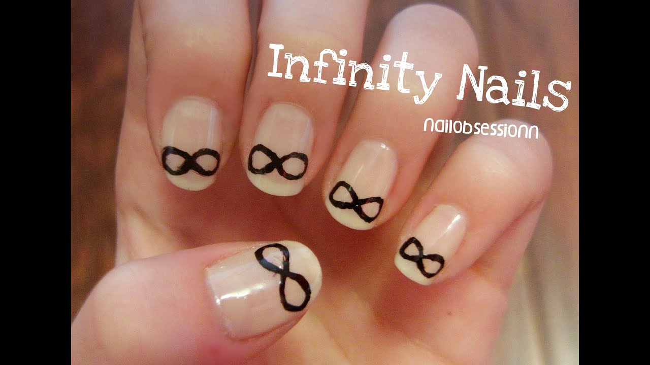 EASY Infinity Nails! (FREEHAND)