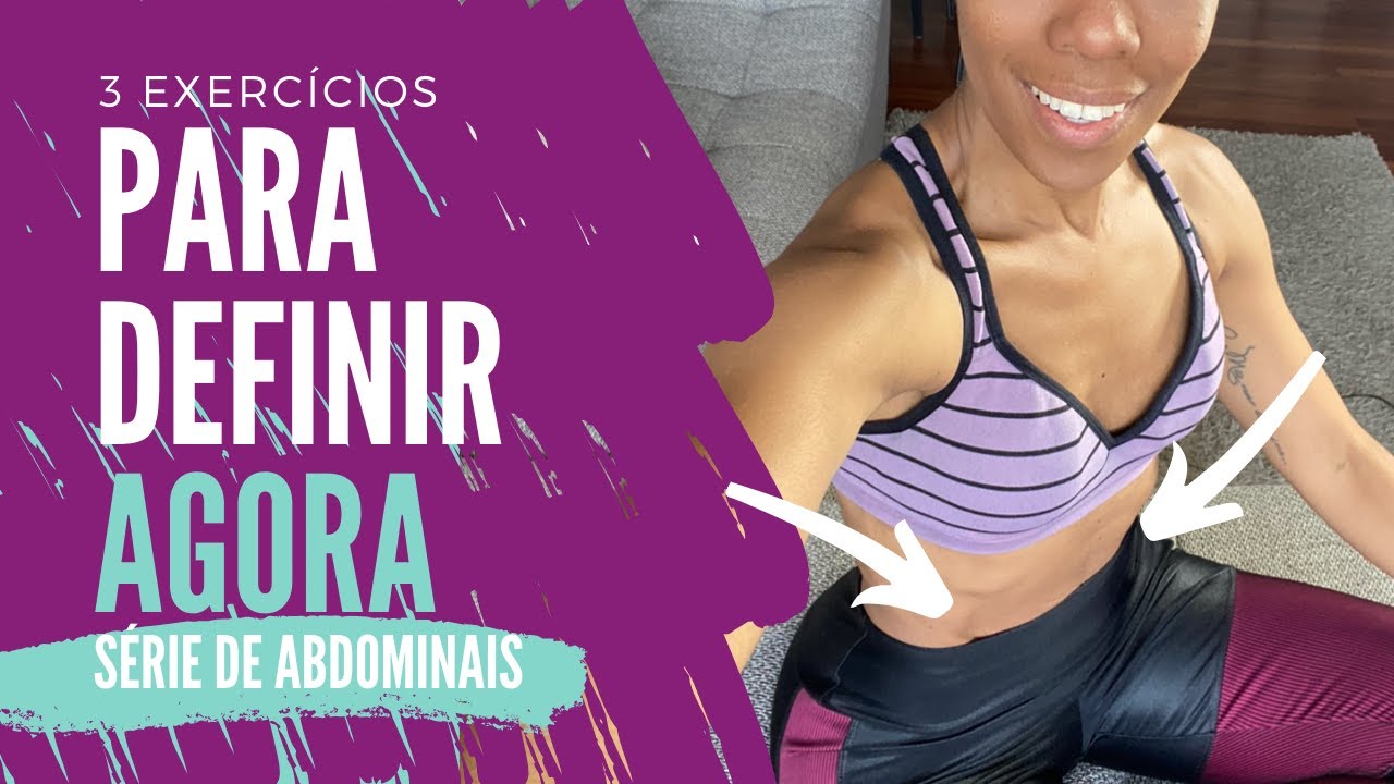 TREINO PARA DEFINIR O ABDOMÊN l #FiqueEmCasa l Tati Sacramento