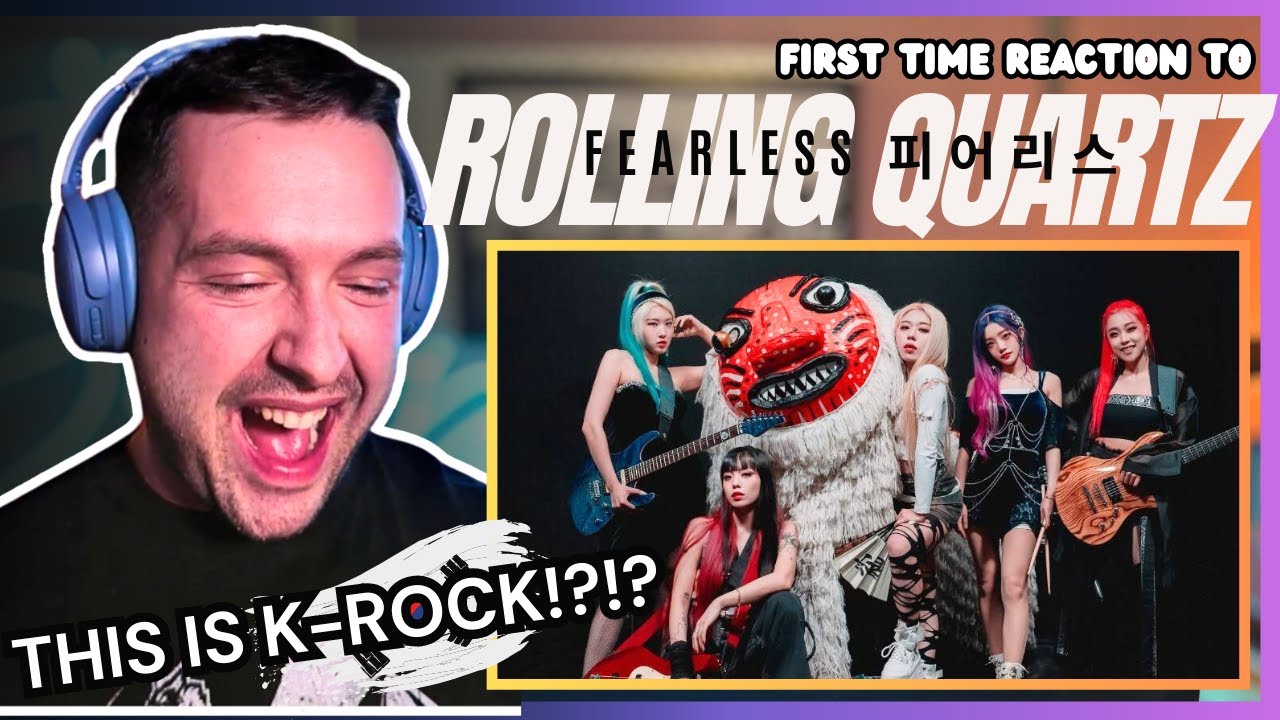 J-rock fan's FIRST TIME REACTION to K-rock | [MV] Fearless 피어리스 by Rolling Quartz 롤링쿼츠 (3rd Single)