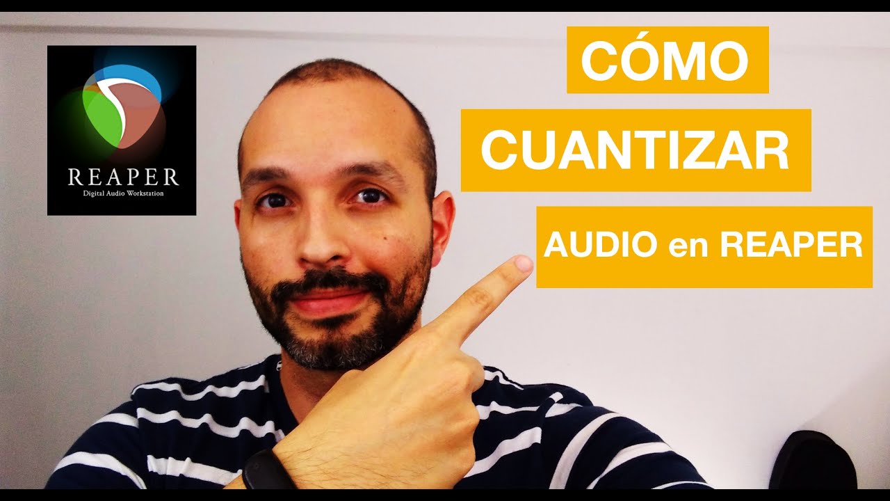 Cómo CUANTIZAR AUDIO en REAPER (Stretch Markers) // ARREGLAR el TIEMPO de una PISTA de AUDIO