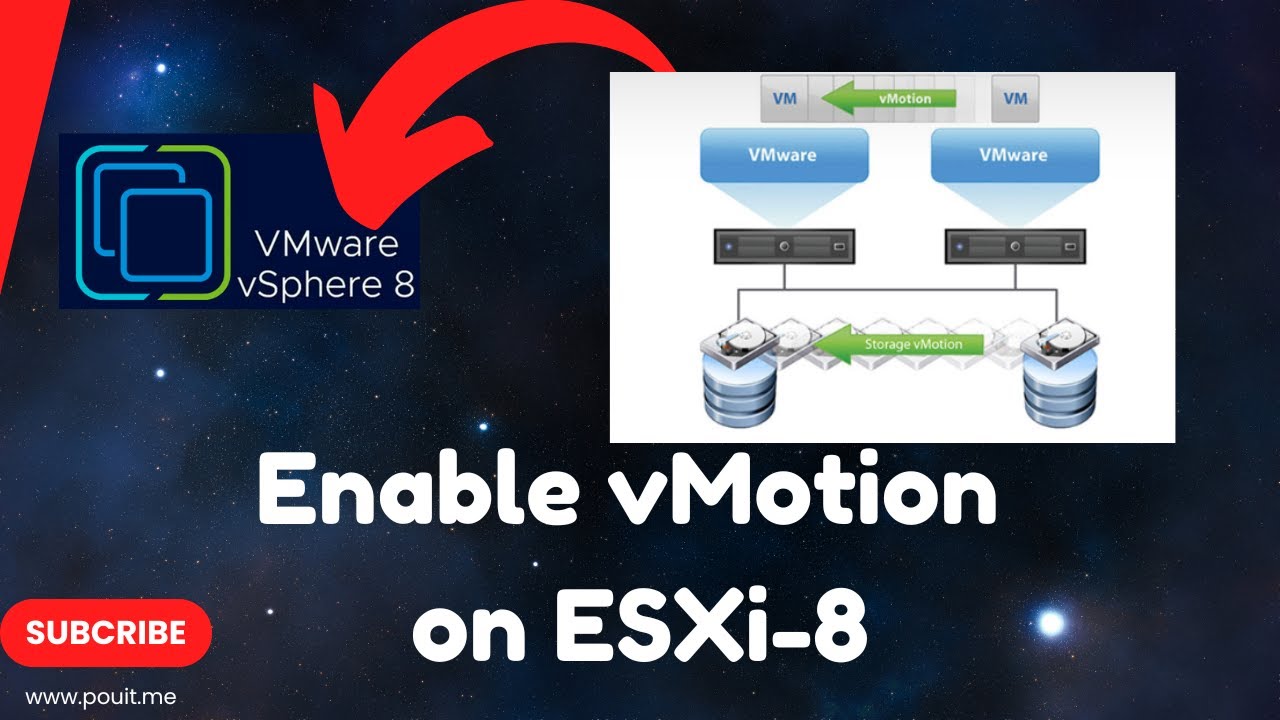 Enable vMotion on ESXI 8