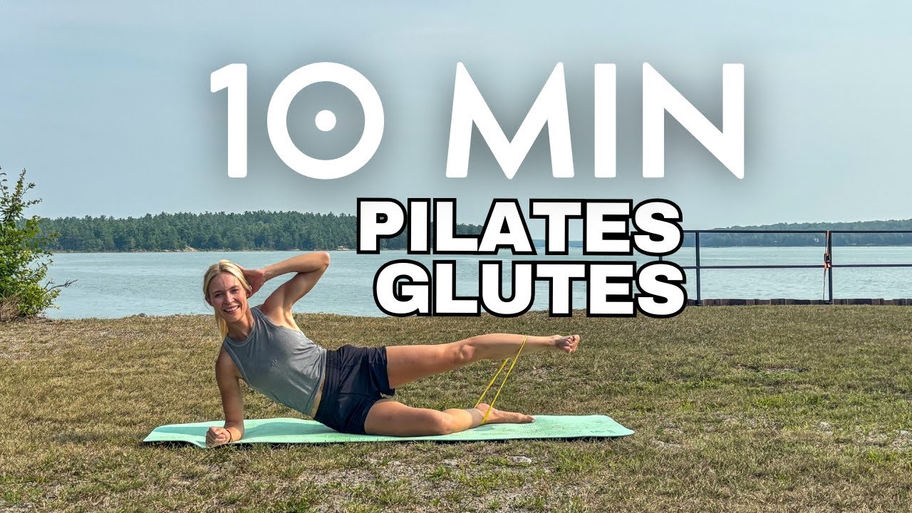 10-Minute Mat Pilates Glute Workout (Mini Band)