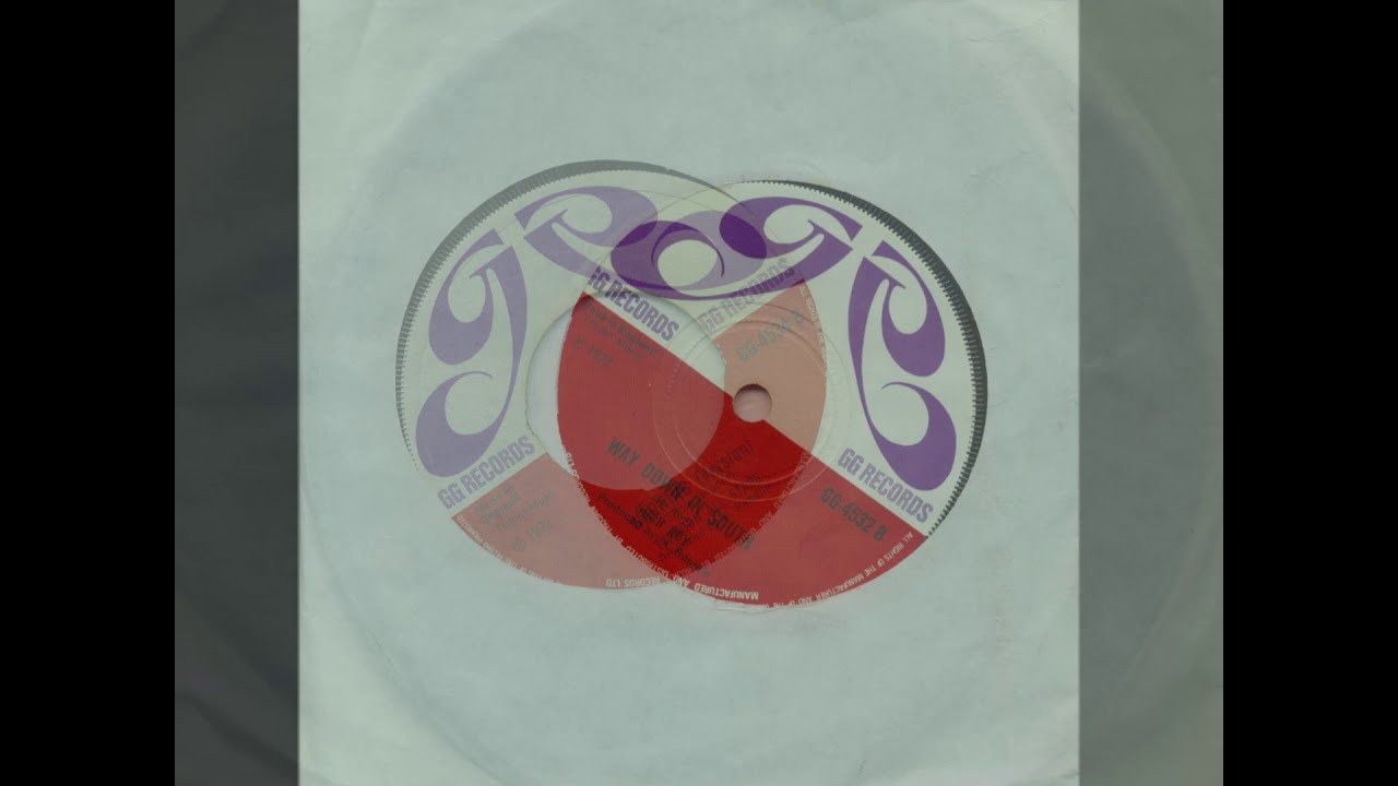 Billy Dyce - Take Warning / Typhoon All Stars - Version / U Roy - Way Down South - GG Records - 1972