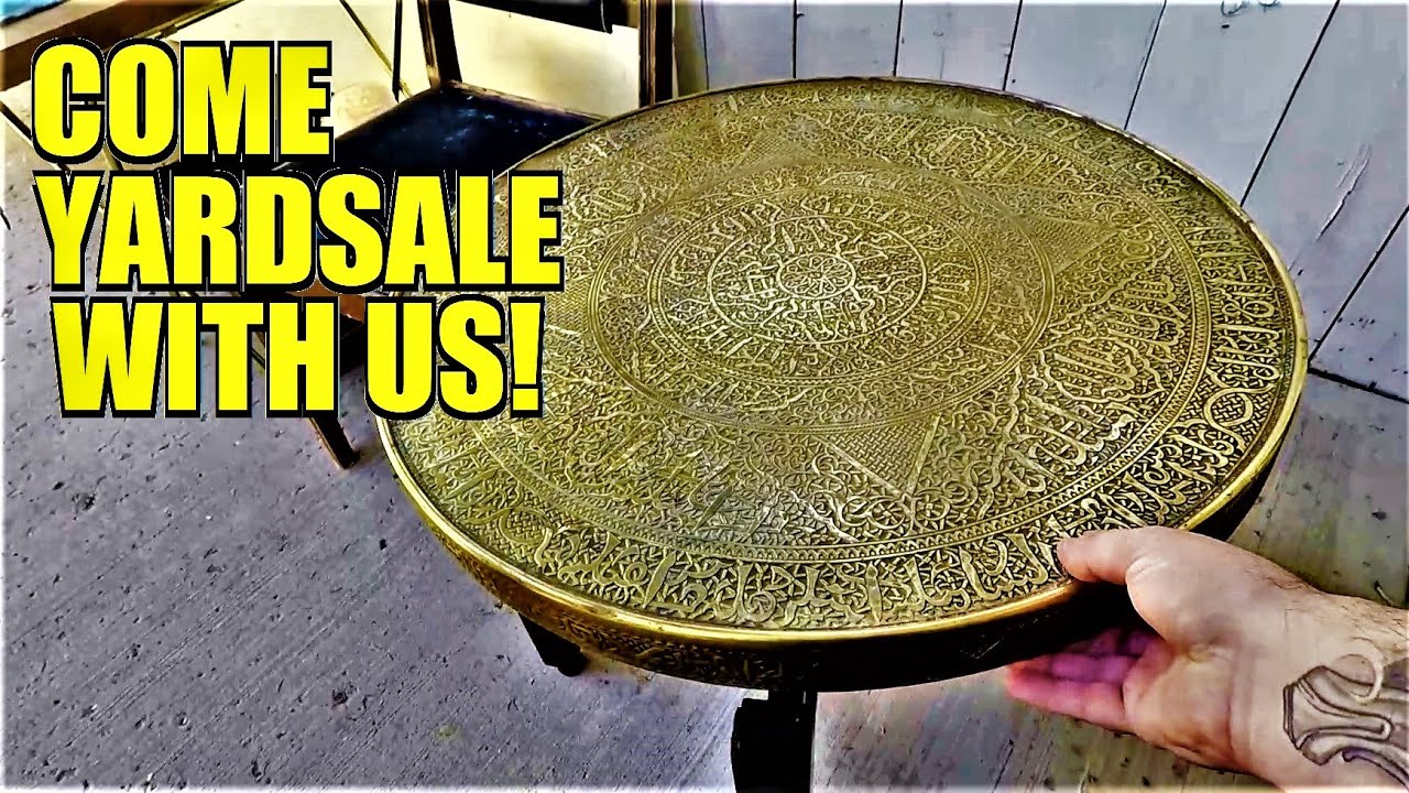 Ep315: COME YARD SALE WITH US!!  😀😀 The ORIGINAL GoPro Yard Sale Vlog!