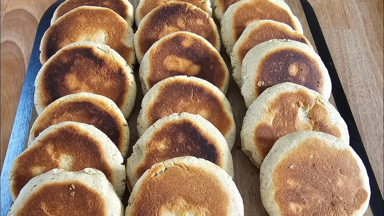 Como hacer Gorditas dulces de harina de maiz en comal 