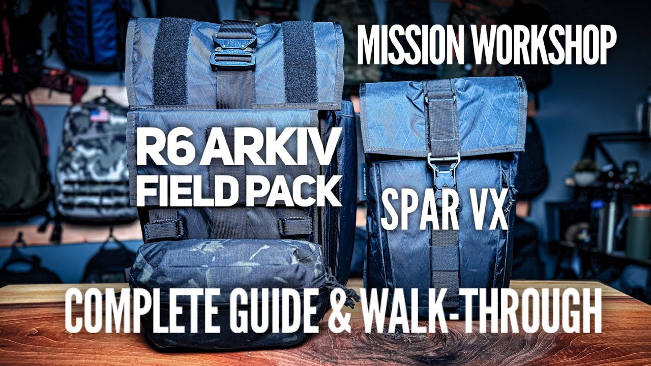 MISSION WORKSHOP R6 ARKIV Полевой набор 20 л + SPAR VX // Полный разбор! Куча вариантов! 🤯
