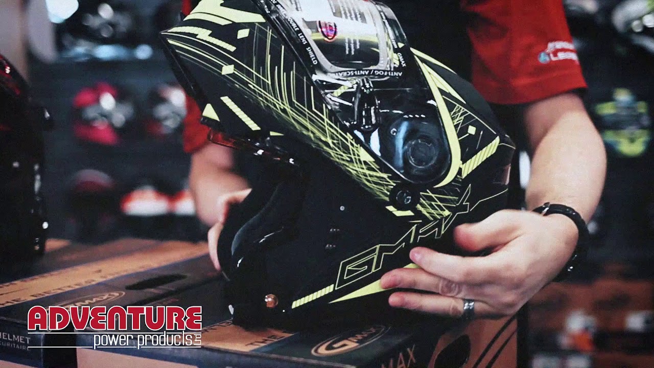 GMAX MD01 Modular Snowmobile Helmets at Adventure!