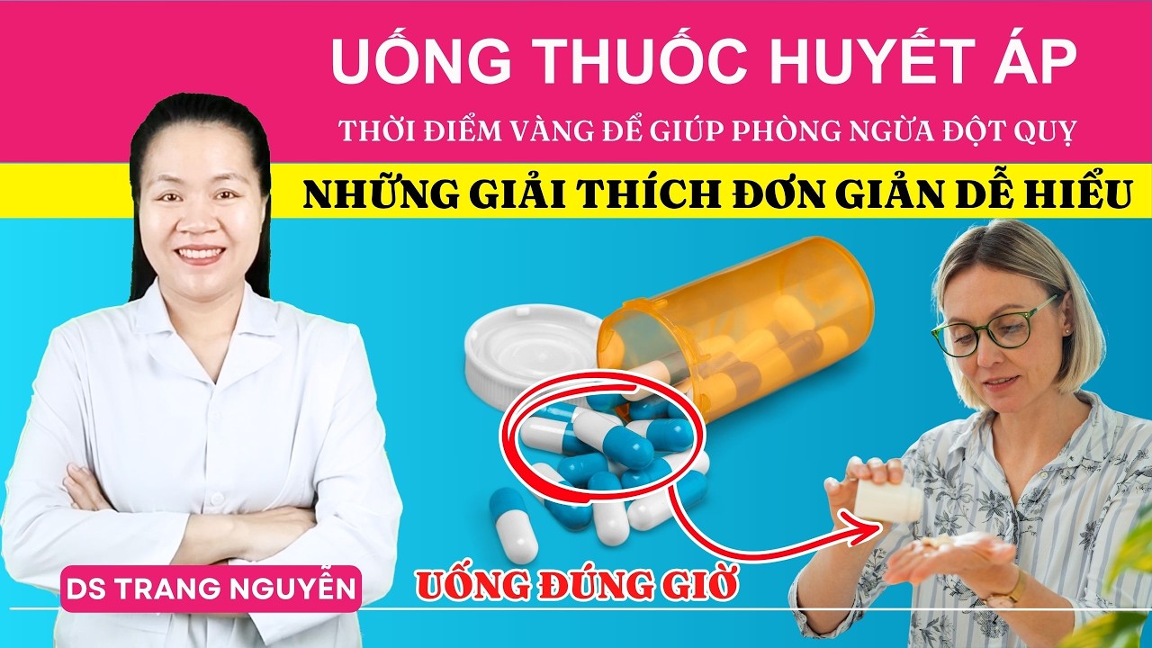 Uống thuốc huyết áp sáng hay tối tốt hơn? Bí quyết chặn đứng đột quỵ lúc rạng sáng