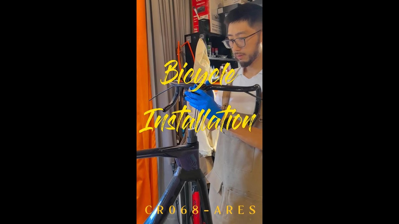 Tideace Bikes CR068 ARES Frame From Scratch Parts to Full Bike! You Can Also Assemble It By Yourself