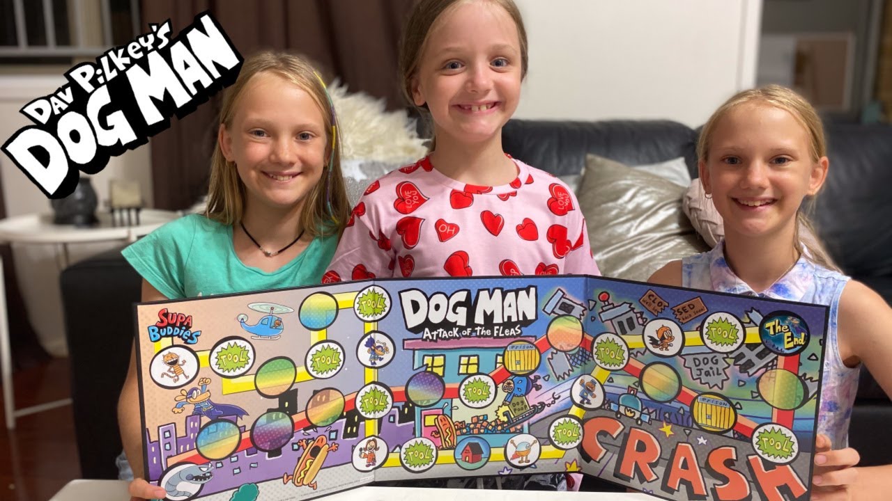 Dog Man Board Game | Dog Man Book Series now a board game