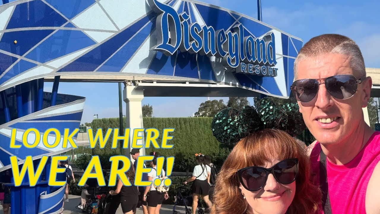 First day at Disneyland California - Downtown Disney & lunch at GCH Craftsman’s grill