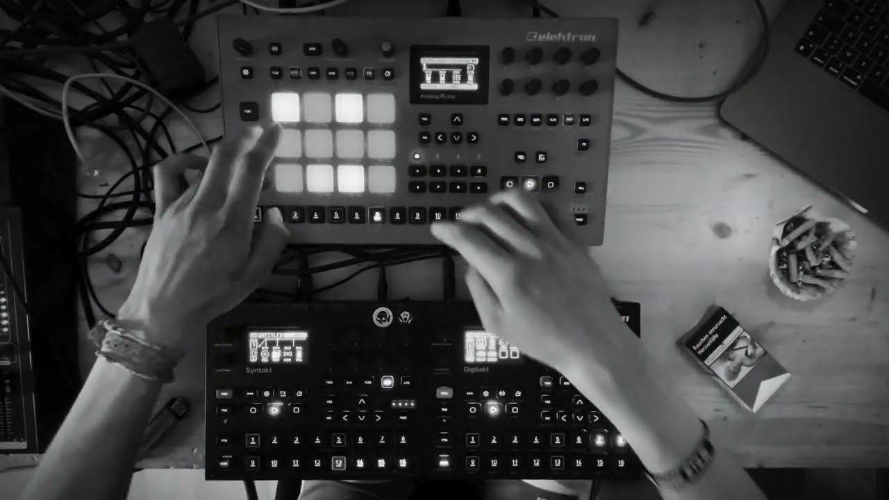 L'Antyk23 - Acid Tribe Tekno Session w/Analog Rytm MkII, Syntakt & Digitakt
