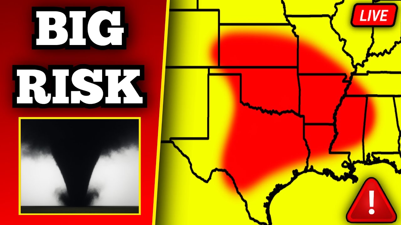 The Tornado Near Pauls Valley, Oklahoma, As It Occurred Live - May 17th, 2025