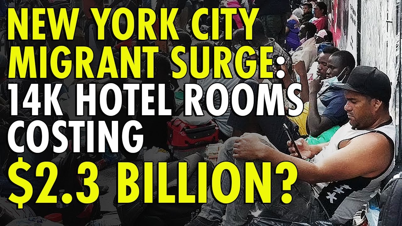 NYC SPENDS BILLIONS on 14,000 Hotel Rooms for Migrants Until 2025
