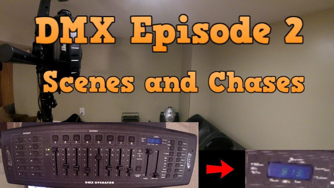 HOW TO DMX PROGRAM - SCENES AND CHASES