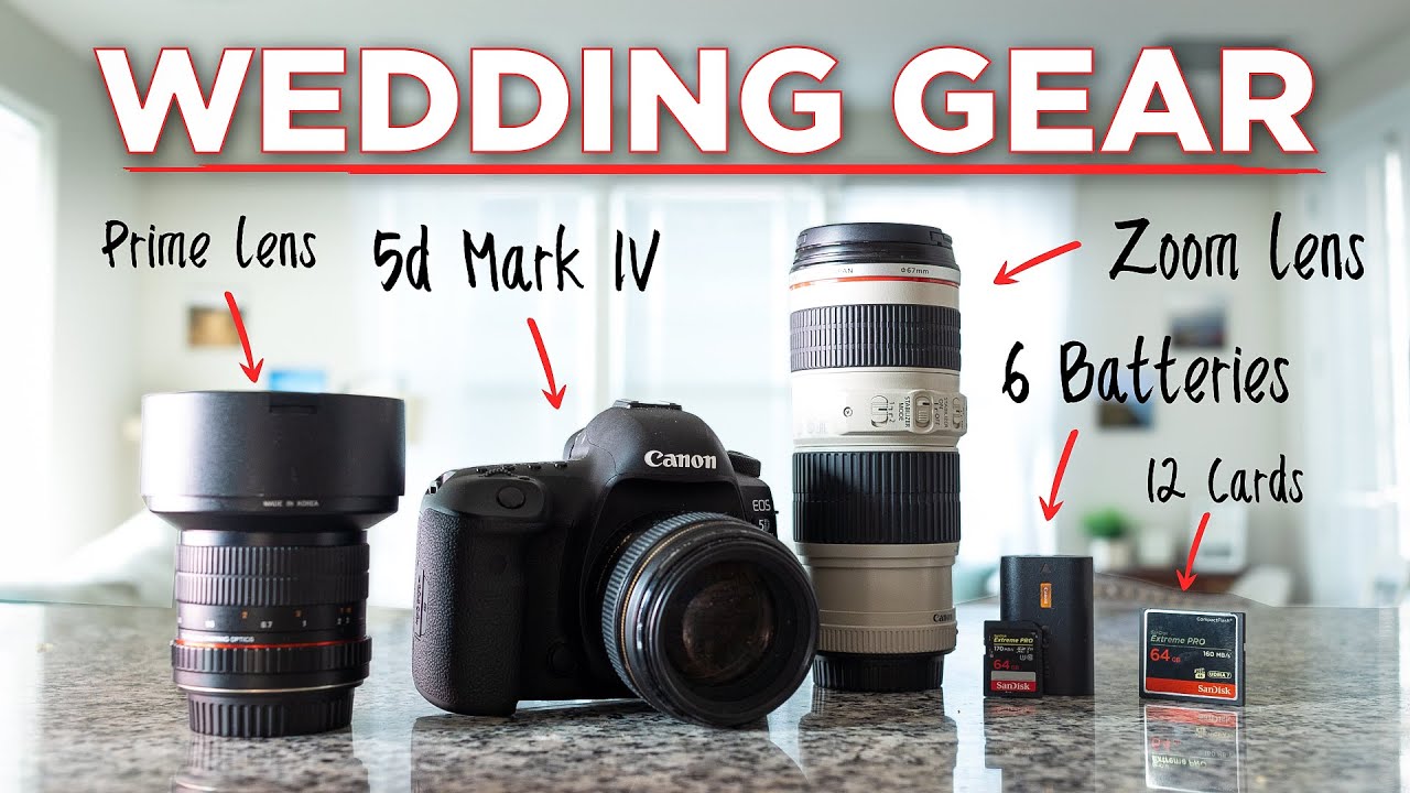 Camera Gear You NEED For Wedding Photography