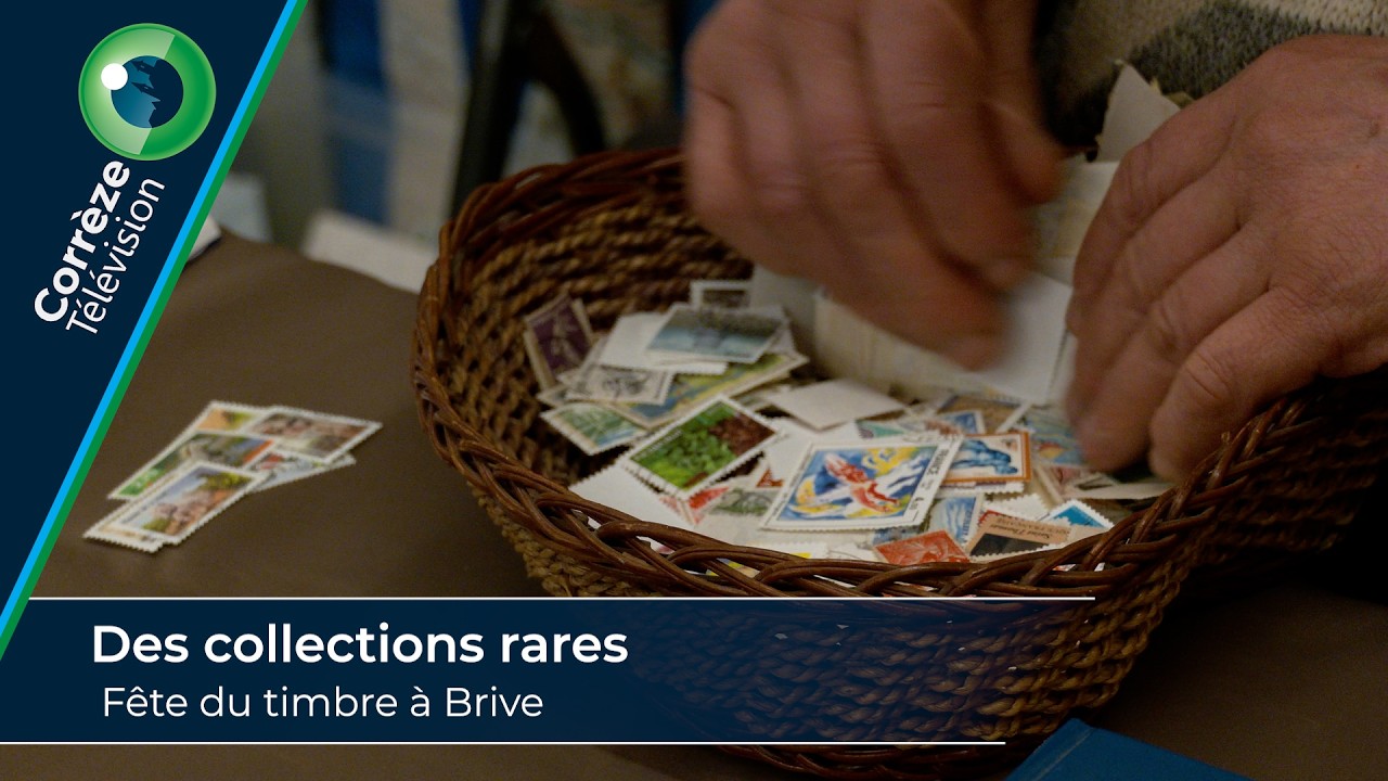 Des collections rares : la fête du timbre à Brive