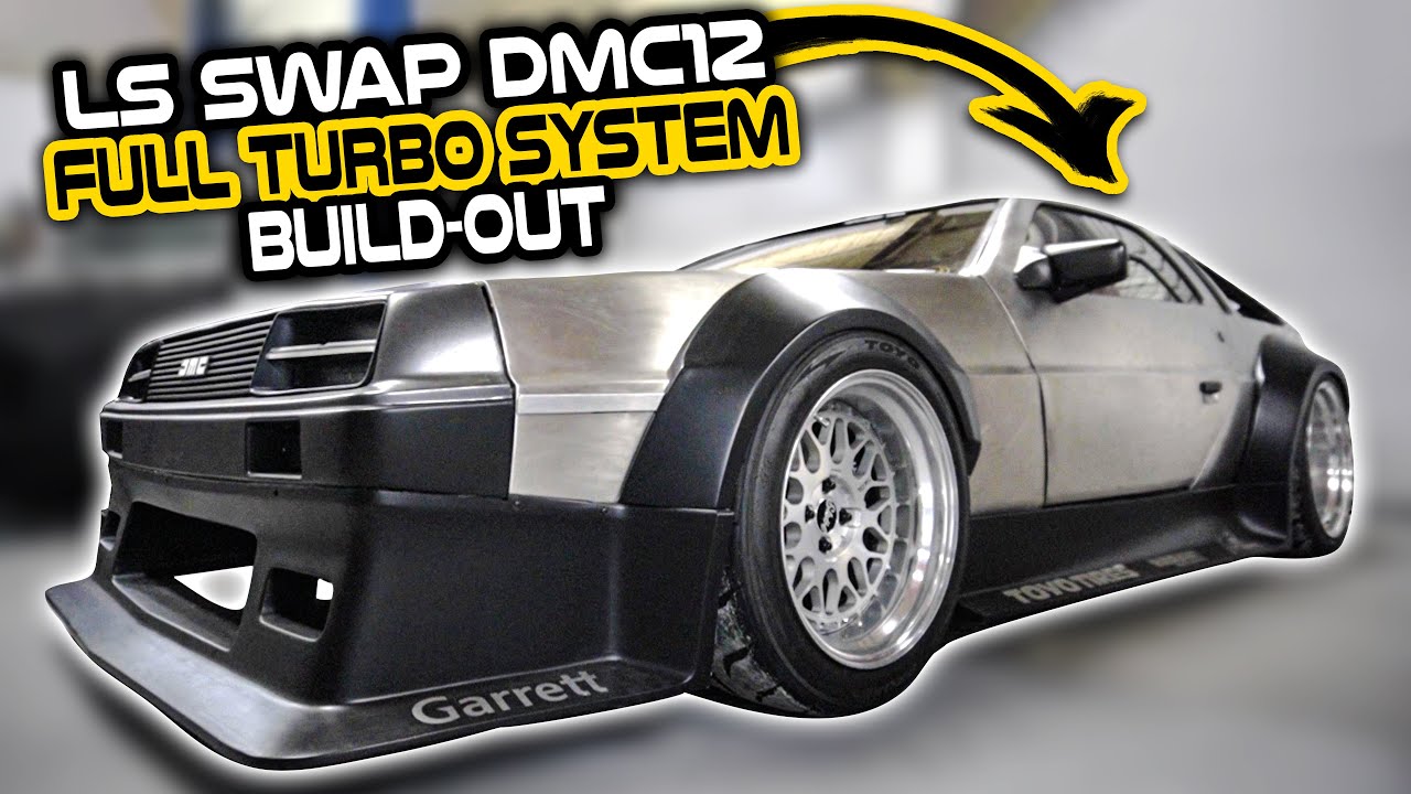 16-минутная переборка системы Twin Turbo — замена LS на Delorean DMC12
