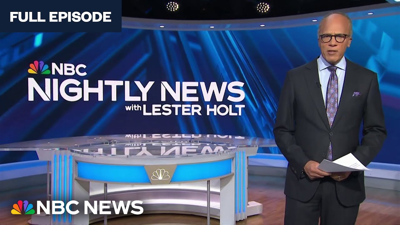 Nightly News Full Episode – Nov. 11