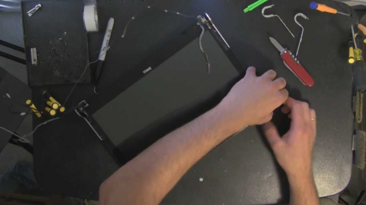 DELL STUDIO XPS 1340 take apart video, disassemble, how to open disassembly
