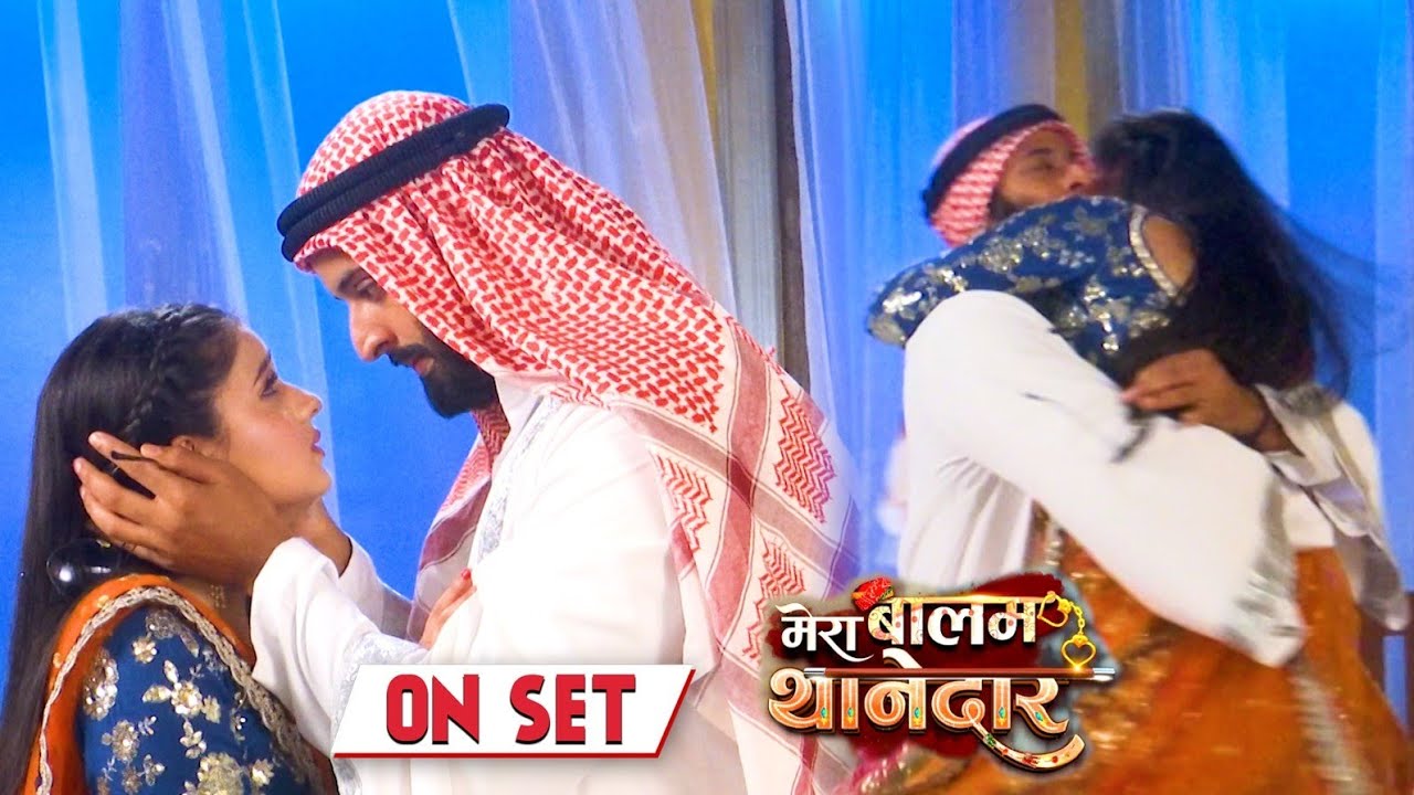 Mera Balam Thanedaar ON SET: Veer Ko Dekh Bulbul Khushi Se Girr Jaati Hai Veer Par | CUTE Moments