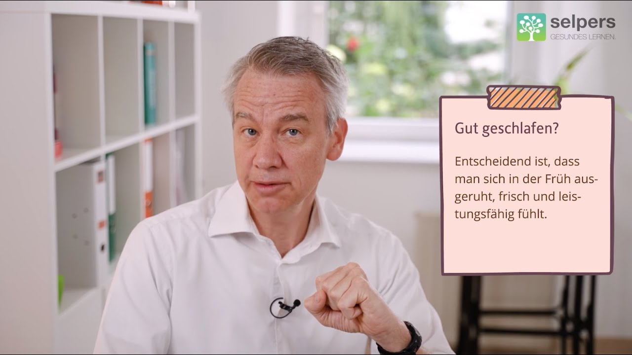 Guter Schlaf - was ist das &uuml;berhaupt? Was passiert im K&ouml;rper wenn wir schlafen? (Experte erkl&auml;rt)