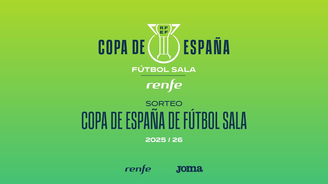 Sorteo | Copa de España de Fútbol sala I 🔴RFEF