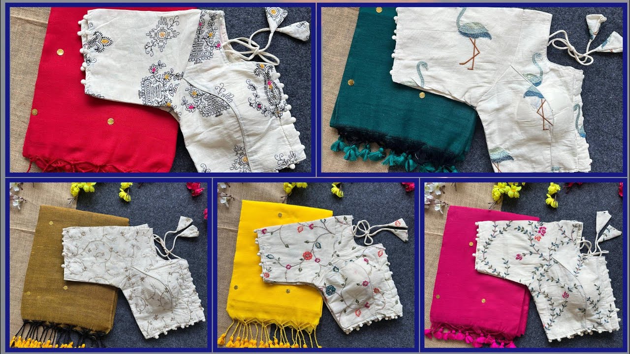 💝 New Khadi Cotton Saree Collection 2025 | Beautiful Blouse Combo Under ₹1199 | Ready to Ship