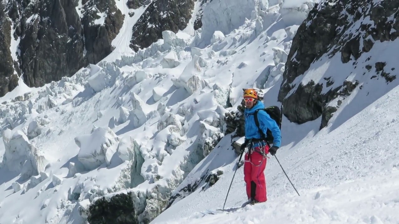 Mont Blanc &agrave; Ski - Face N & Dome du Gouter