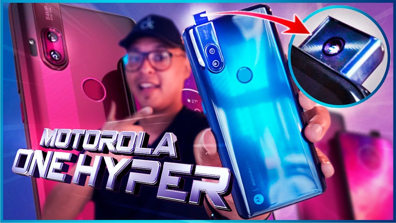 MOTOROLA ONE HYPER, câmera que DESAPARECE, 64mp, Hands on