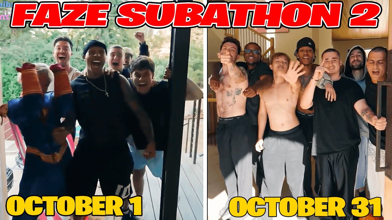 FaZe Subathon 2 Best Moments | From Day 1 Until Day 31